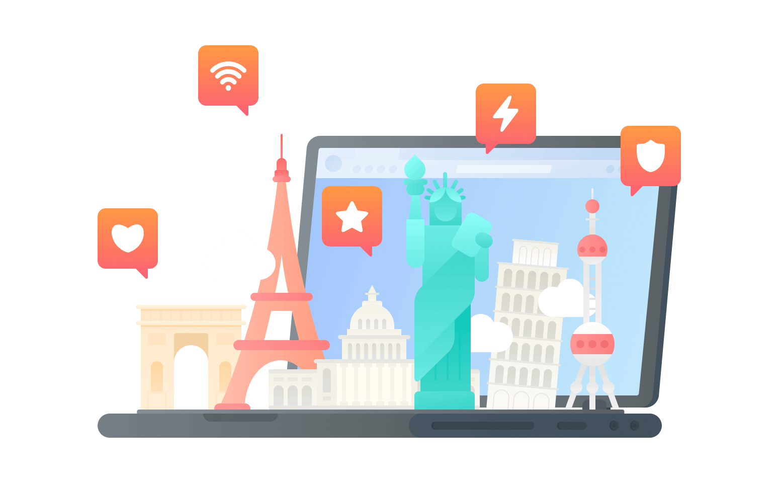 在马达加斯加连接到中国的软件 - 翻回VPN